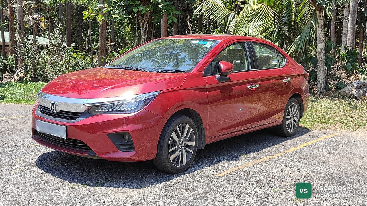 Frente do Honda City EXL 1.5