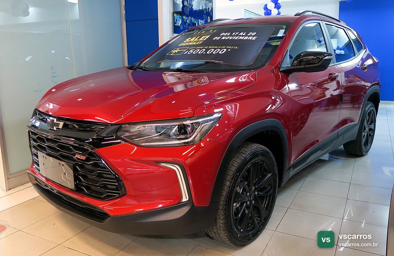 Frente do Chevrolet Tracker