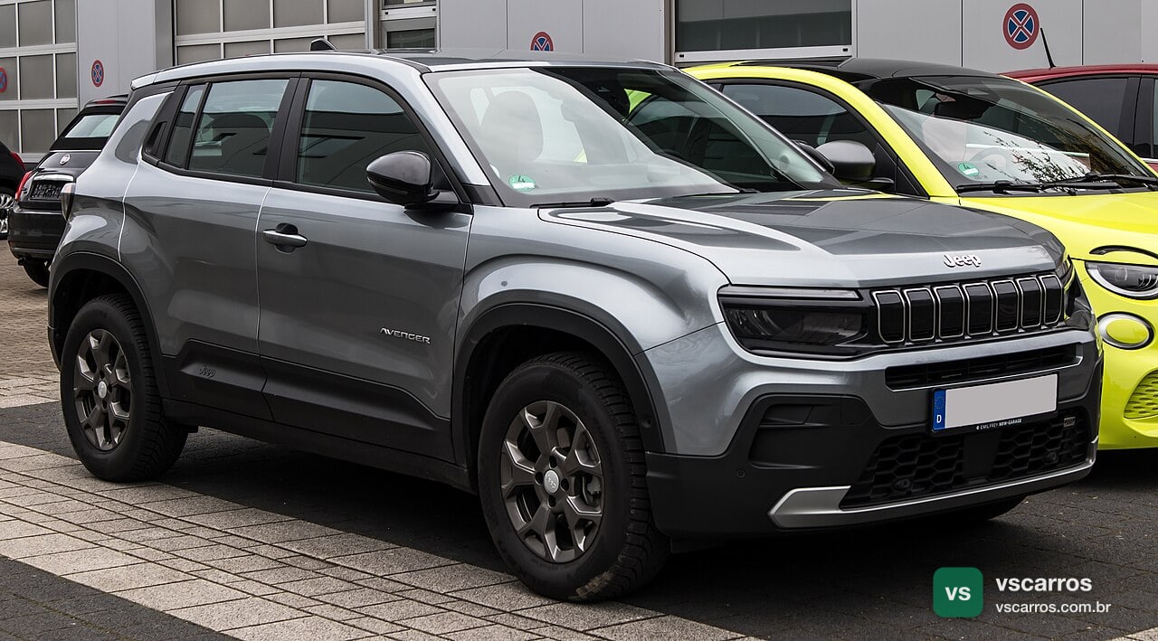 Frente do Jeep Avenger
