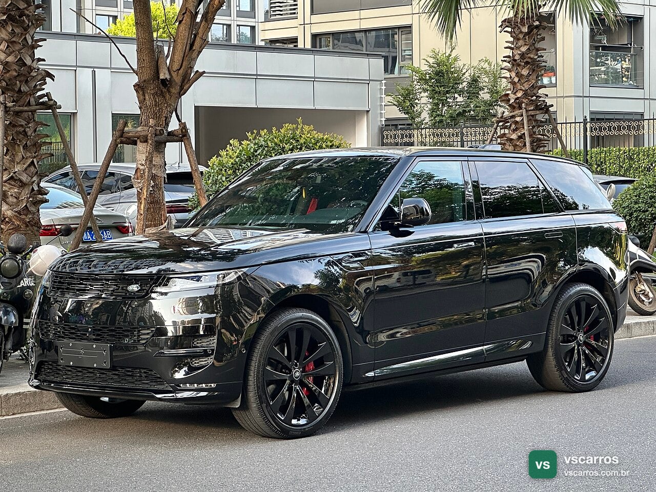 Frente do Land Rover Range Rover Sport