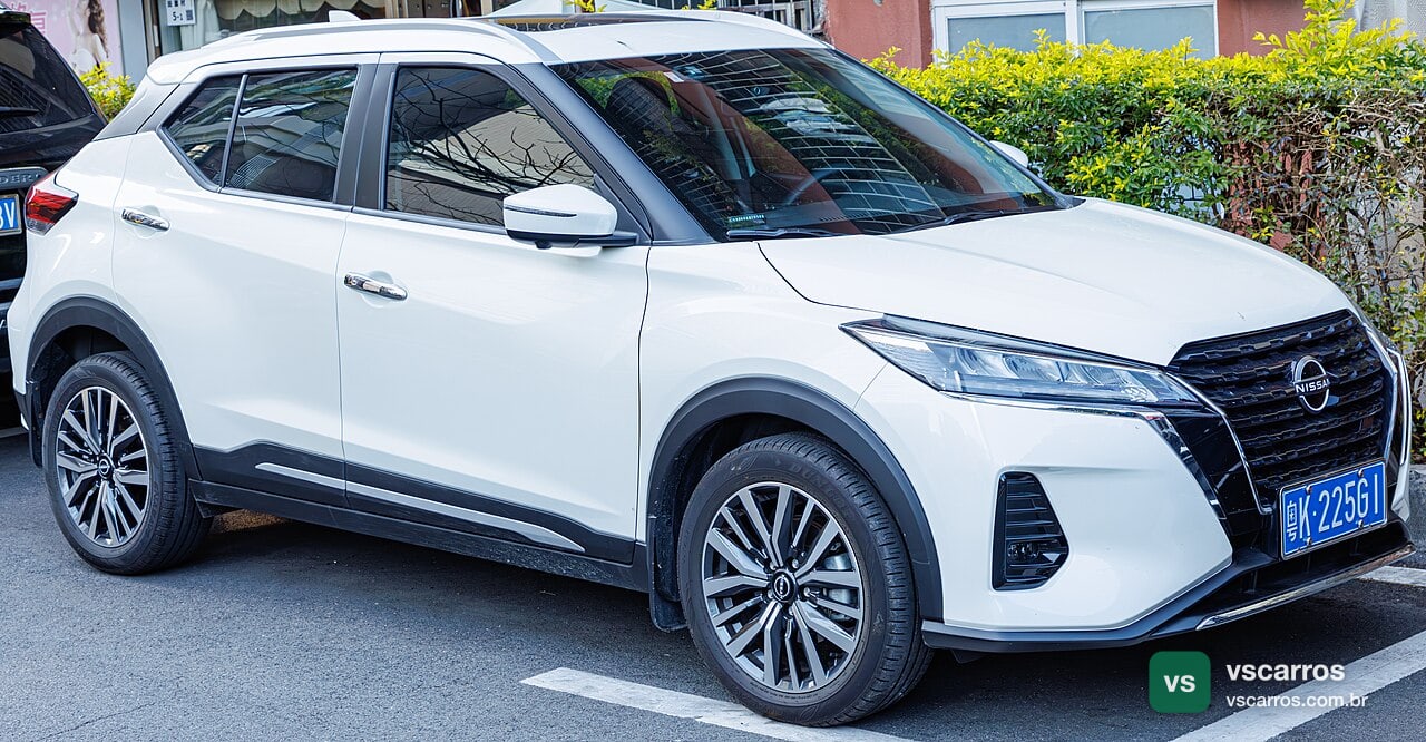 Frente do Nissan Kicks