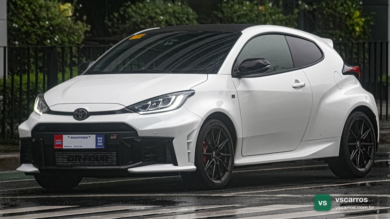 Frente do Toyota GR Yaris 6MT 1.6