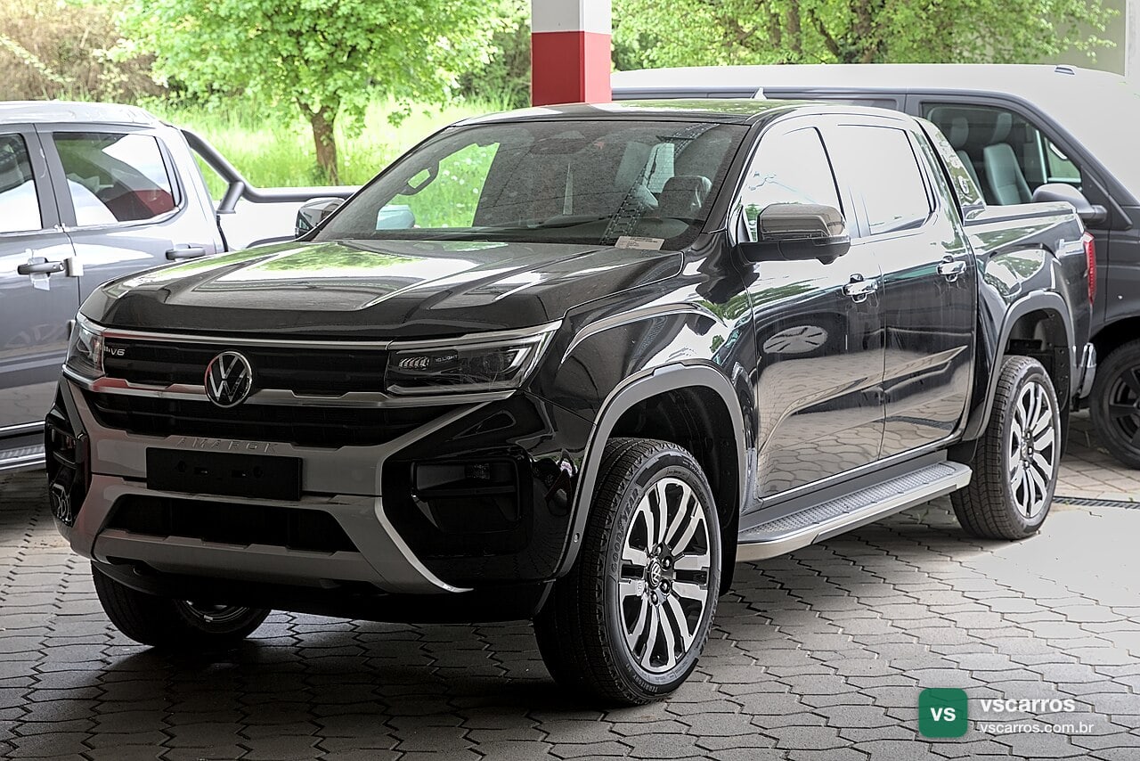 Frente do Volkswagen Amarok