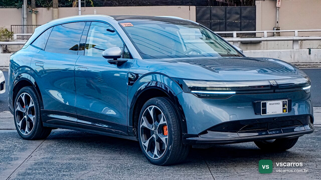 Frente do Zeekr 7X Flagship AWD